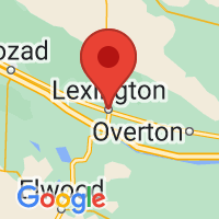 Map of Lexington, NE US